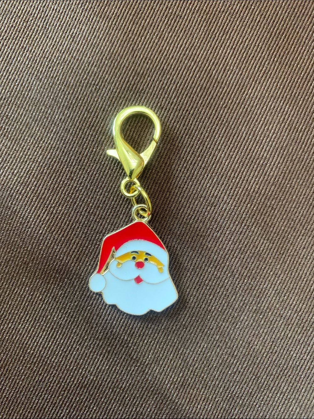 Christmas Santa charm